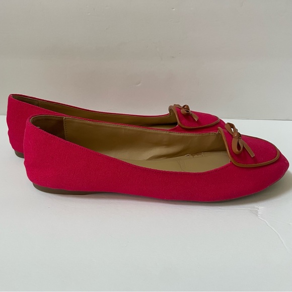Talbots Hot Pink Fabric Ballet Slipper Size 8.5 - Picture 5 of 14